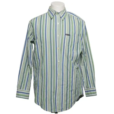 Shirt (Blauw, Groen, Wit) van Chaps Katoen, Polyester