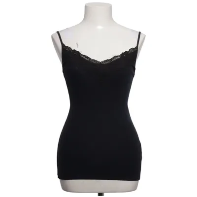 Tanktop  (Sort) fra Abercrombie & Fitch Bomuld, Elastan