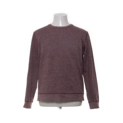 Langærmet t-shirt (Rød) fra Dressmann Bomuld, Polyester