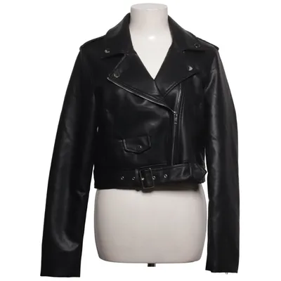 Biker jacket (Black) from Chiara Forthi Polyester, Polyurethane