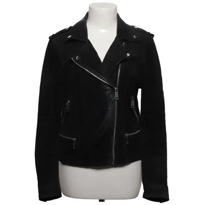 Bikerjacke (Schwarz) von Vero Moda Leder, Polyester