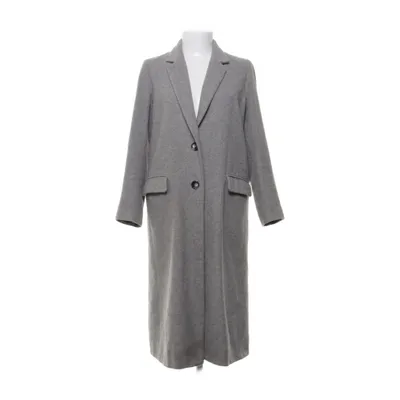Coat (Gray) from Helene Berman London Acetate, Polyester, Wool