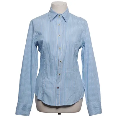 Chemise (Bleu, Blanc) de Napapijri Coton, Élasthane