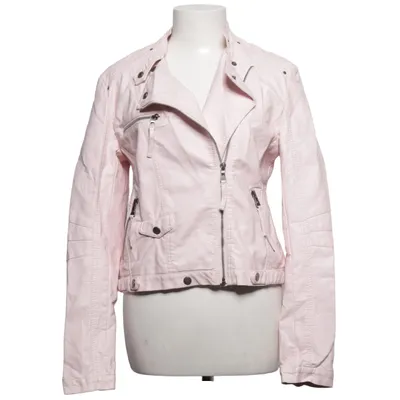 Bikerjacka (Rosa) från Softy Outerwear Collection Polyester, Polyuretan, Viskos
