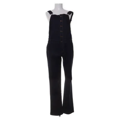 Hängselbyxor (Blå) från Mademoiselle R Bomull, Elastan, Polyester, Viskos