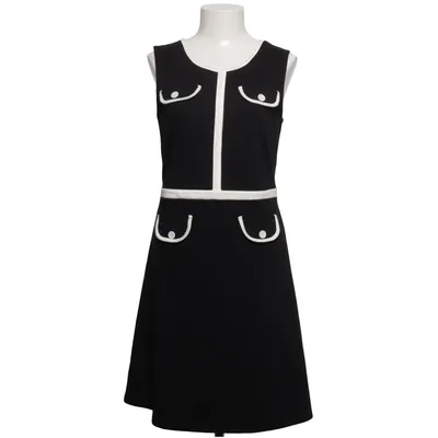 Klänning (Svart, Vit) från Top Vintage Elastan, Polyester, Viskos