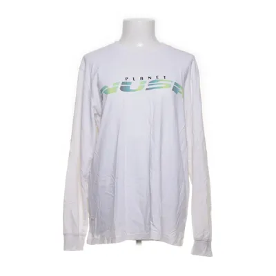 Långärmad t-shirt (Vit) från Planet NUSA Ekologisk bomull