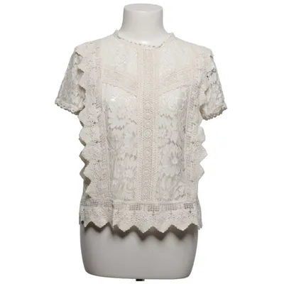 Top (Wit) van Hallhuber Katoen, Modal, Polyamide, Viscose