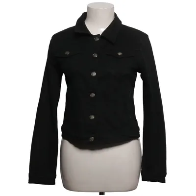 Denim jacket (Black) from Nina Carter Cotton, Elastane
