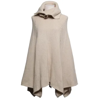 Poncho (Beige) från Hunkydory Angora, Nylon, Ull