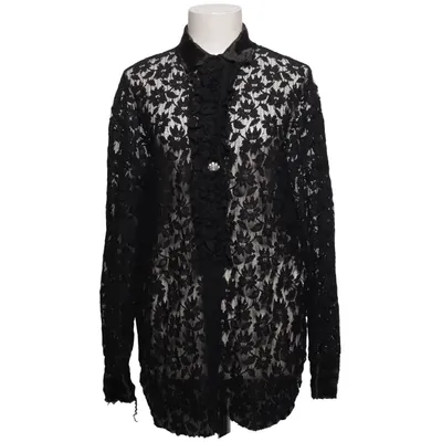 Blouse (Black) from 8pm Cotton, Polyamide, Polyester