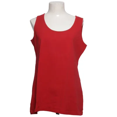 Débardeur (Rouge) de Janet & Joyce Coton, Élasthane