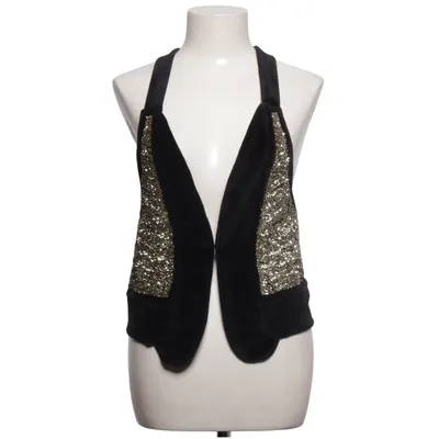 Väst (Svart, Flerfärgad) från Vintage by Fe Bomull, Polyester