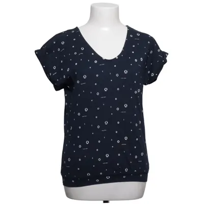 T-shirt (Blauw, Wit) van Marine Katoen