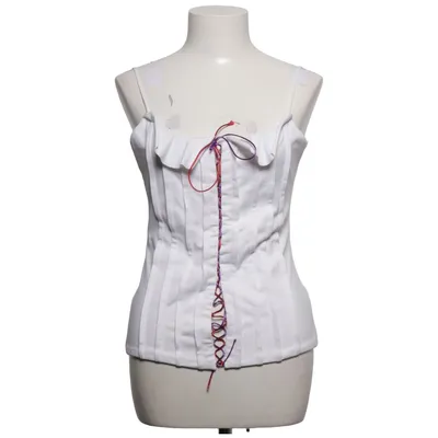 Tank Top (White) from Crazy World Elastane, Polyester