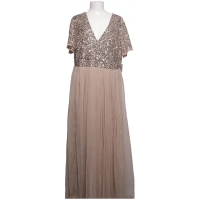 Aftonklänning (Beige, Silverfärgad) från Maya Deluxe Polyester