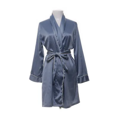 Ochtendjas (Blauw) van By Malina Collection Elastaan, Polyester