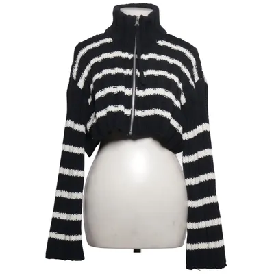 Polotröja (Svart, Vit) från Zara Bomull, Polyester