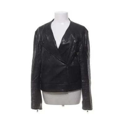 Bikerjack (Zwart) van Dagmar Leer, Polyester, Elastaan