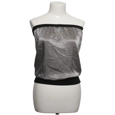 Tubetop (Sort, Hvid) fra Mooloola Polyester, Silke