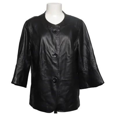 Leren jack (Zwart) van Taifun Collection Leer, Polyester