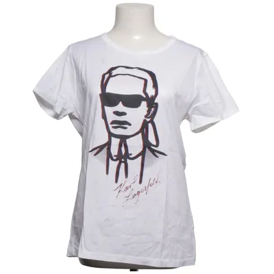 T-shirt (Vit) från Karl Lagerfeld for H&M Bomull
