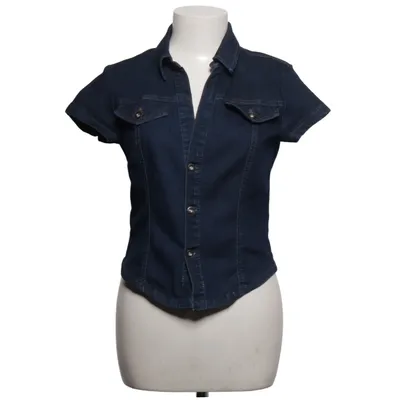 Top (Blå) fra BDG by Urban Outfitters Elastan, Genanvendt bomuld, Genanvendt polyester