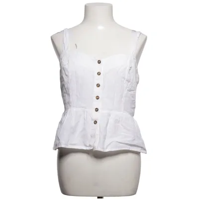 Tanktop  (Hvid) fra ASOS Bomuld, Linned