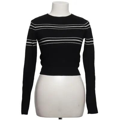 Sweater (Black, White) from Zara Knit Polyamide, Viscose