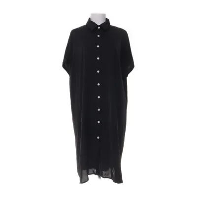 Robe chemise (Noir) de Shein Polyester