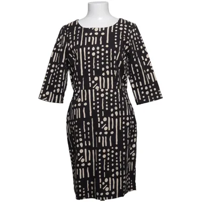 Klänning (Svart, Vit) från Noa Noa Aps Bomull, Elastan