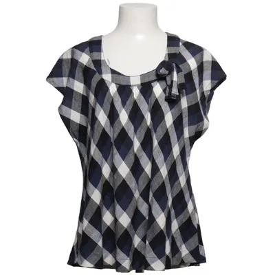 Top (Blå, Hvid, Sort) fra The Masai Clothing Company Bomuld, Linned, Viscose