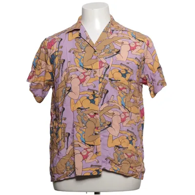 Korte mouwen shirt (Lila, Meerkleurig) van Brain Dead Viscose