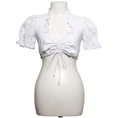 Dirndl blouse (Rood, Wit) van Nockstein Trachten