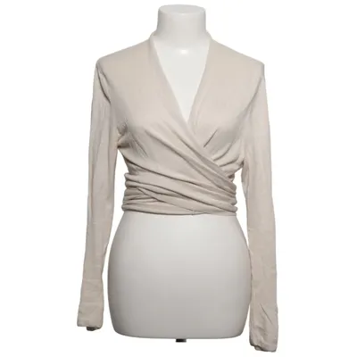 Cardigan cache-cœur (Beige) de J. Jill Coton, Lin, Modal, Viscose
