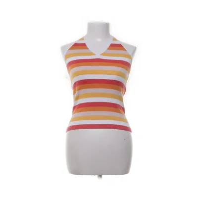 Halterneck top (Gul, Flerfarvet) fra L.O.G.G by H&M Bomuld