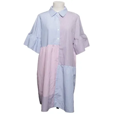 Robe chemise (Bleu, Rose, Multicolore) de Shein Polyester