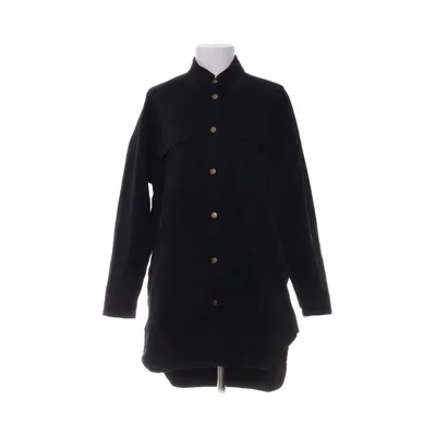 Jeansskjorte (Sort) fra Culture Bomuld, Elastan, Polyester