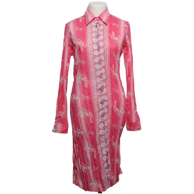 Skjortekjole (Pink, Flerfarvet) fra Station Bomuld, Polyester
