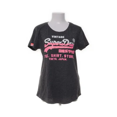 T-shirt (Grijs, Meerkleurig) van Superdry Katoen