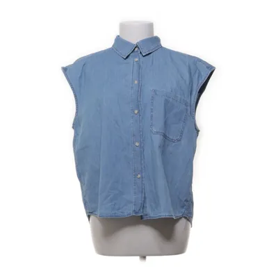 Spijker gilet (Blauw) van JJXX Organisch katoen