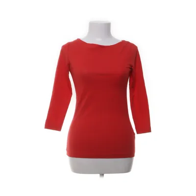 Langærmet t-shirt (Rød) fra Our Best Basics Bomuld, Elastan
