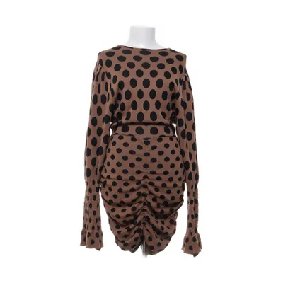 Dress (Brown) from Zara Elastane, Nylon, Viscose