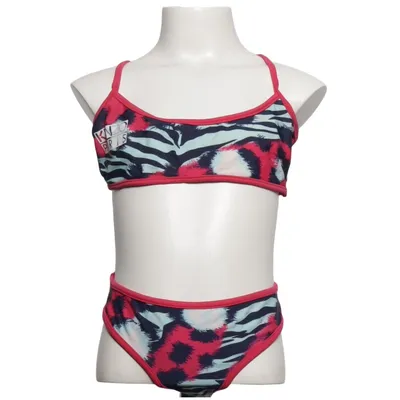 Bikini (Blå, Rosa, Flerfärgad) från Kenzo Kids Elastan, Polyamid
