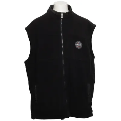 Gilet d'extérieur (Noir) de Big Fashion Polyester