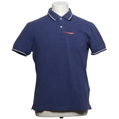 Polotrøje (Blå) fra Prada Linea Rossa Bomuld, Polyester