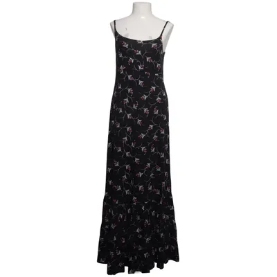 Maxi jurk (Zwart, Meerkleurig) van KappAhl Elastaan, Viscose