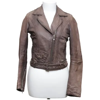Biker jacket (Brown) from Jofama by Kenza