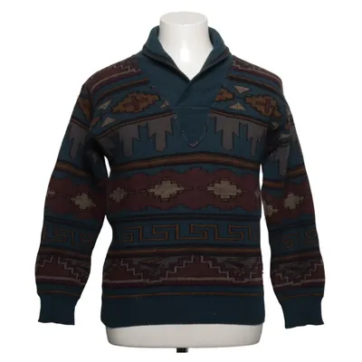 Sweater (Blue, Multicolored) from Monello Acrylic, Wool