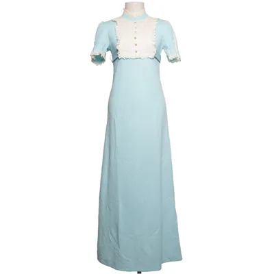 Maxi dress (Blue, Beige)